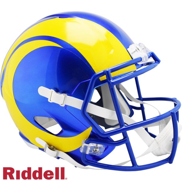 Los Angeles Rams Helmet Riddell Full Size Speed Style 2020 Cheap - Image 2