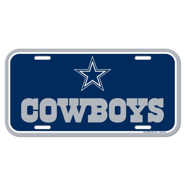 Dallas Cowboys License Plate Sale