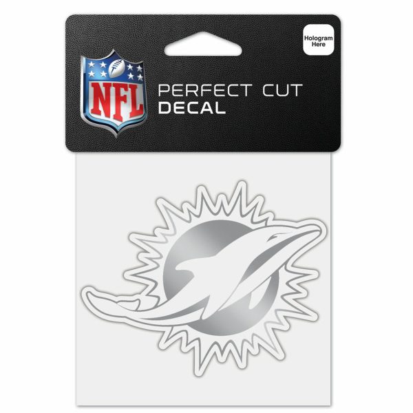 Miami Dolphins Decal 4x4 Perfect Cut Supply - Image 3