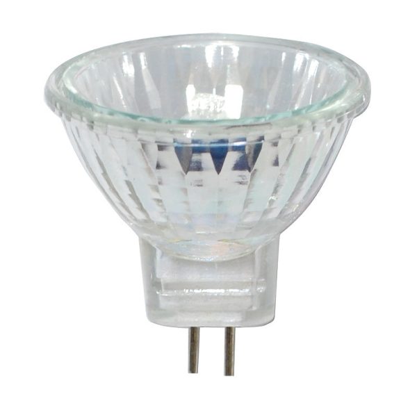 BulbAmerica 5W 12V MR11 GU4 Bipin Base Narrow Flood Mini Reflector Bulb on Sale