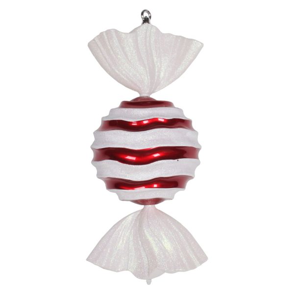 Vickerman 18.5 in. Red-White Candy Candy Christmas Ornament Discount